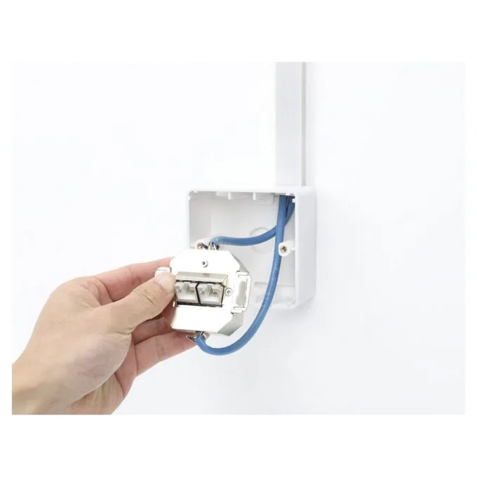 INTELLINET Aufputzrahmen für Wanddosen 771900 + 771917 weiß — image 6