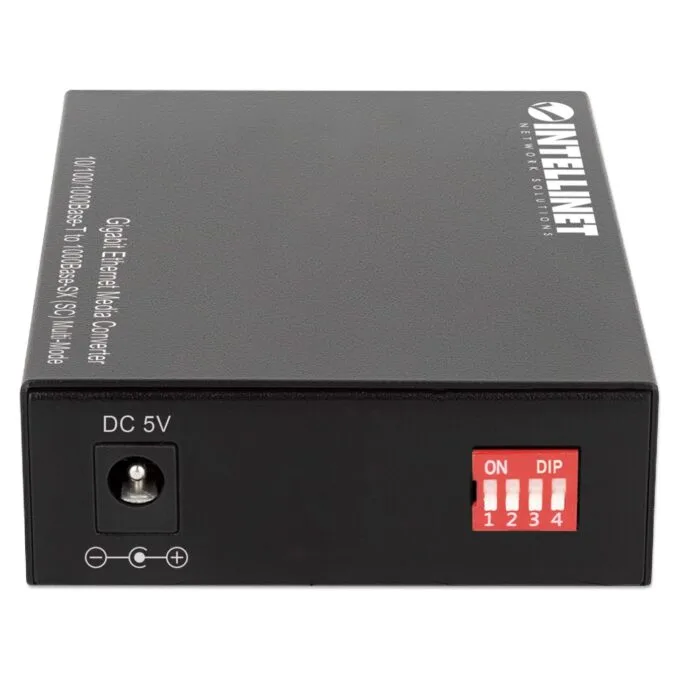 INTELLINET Gigabit Medienkonverter SC Multimode 550m Auto — image 4