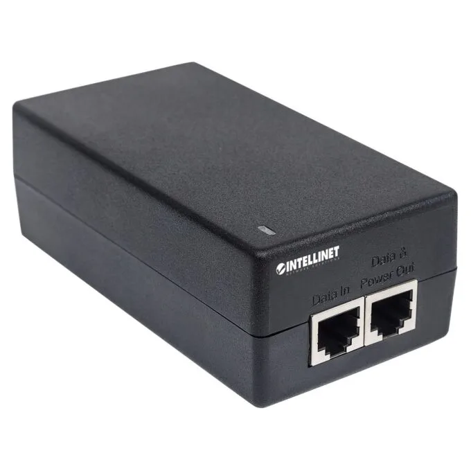INTELLINET Injektor Gigabit Ultra PoE+ 1x60 Watt-Port — image 3