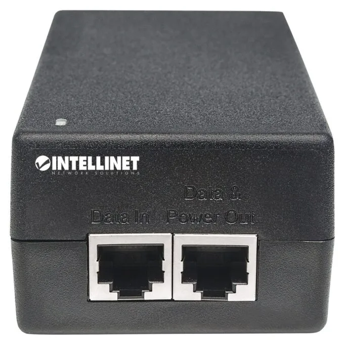 INTELLINET Injektor Gigabit Ultra PoE+ 1x60 Watt-Port — image 4