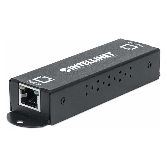 INTELLINET PoE Extender 1-Port Gigabit PoE+ PoE Metall — image 1