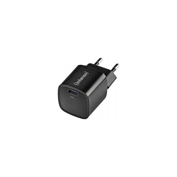Intenso Power Adapter W30C2 GaN. Schwarz UBS-C-Ladeadapter mit 30 Watt Ladeleistung. Leichtes und handliches Design — image 1