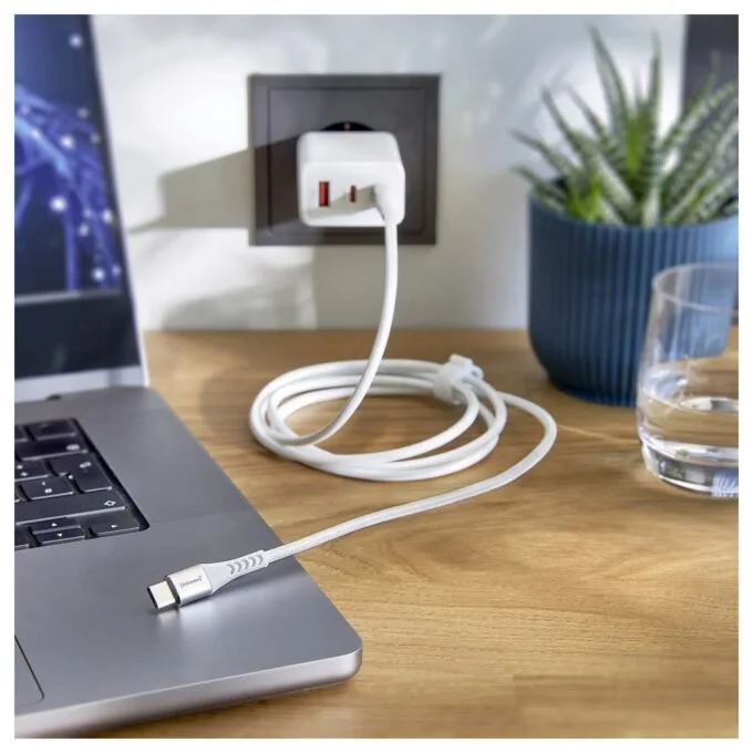 Intenso USB-C (ST-ST) 1,5m Ladekabel Weiß — image 2