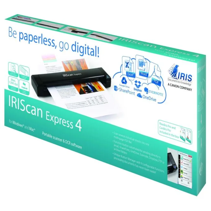 IRIS IRISCan Express 4 - Einzelblatt-Scanner - Contact Image Sensor — image 10