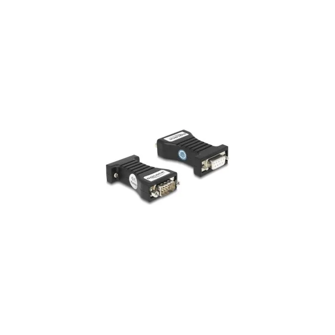 Isolator RS-232 D-Sub 9 Buchse zu RS-232 D-Sub 9 Stecker TXD. RXD. DTR. DSR. GND galvanische Trennung 2.5 kV — image 1