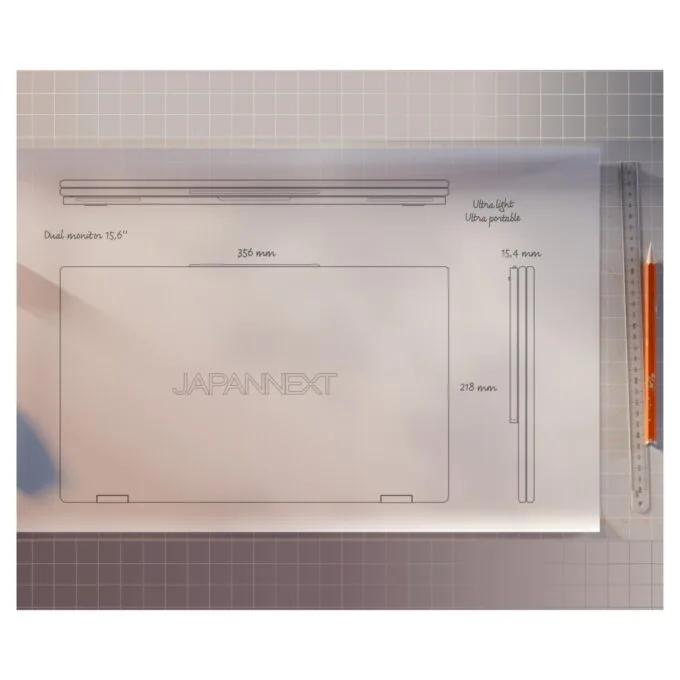 JapanNext FHD Doppelmonitor 39.62cm — image 10
