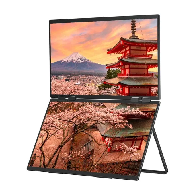JapanNext FHD Doppelmonitor 60.45cm — image 2