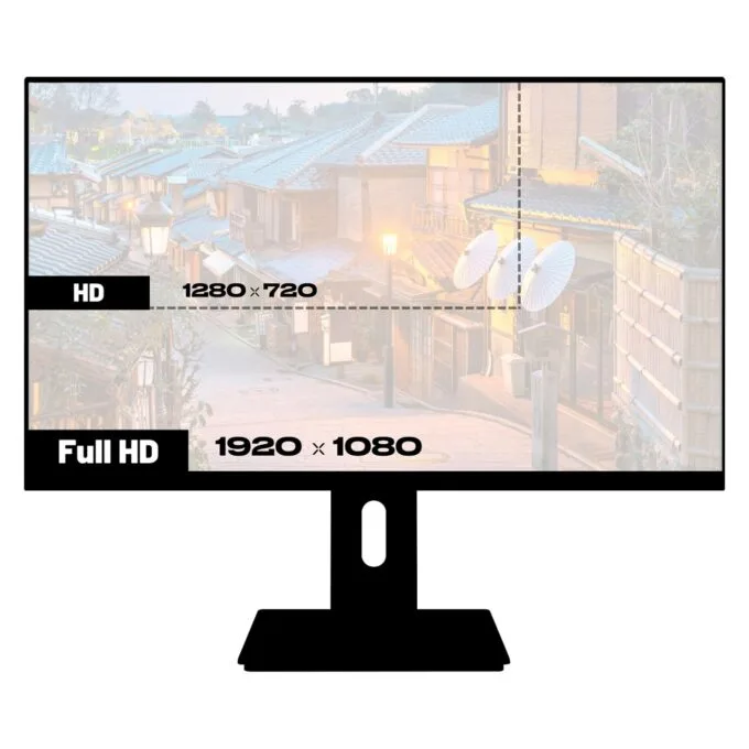 JapanNext FULL HD Monitor 54.6cm — image 3