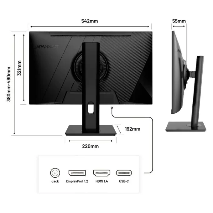 JapanNext FULL HD Monitor 60.5cm — image 5