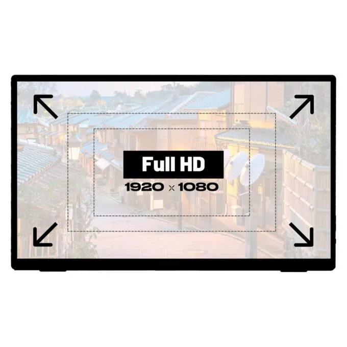JapanNext FULL HD Touchscreen Monitor 39.6 cm — image 3