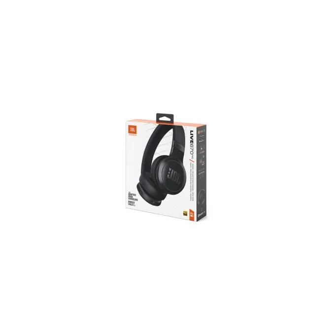 'JBL Live 670NC Over Ear Bluetooth Headset - Black' — image 11