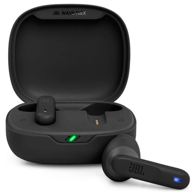JBL Wave Flex Kabellose In-Ear Ohrhrer, schwarz — image 1