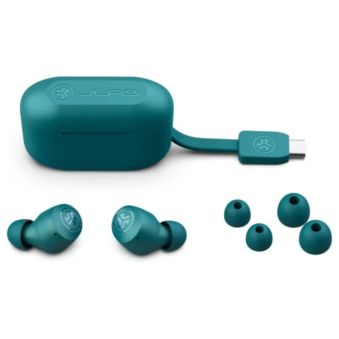 JLab Go Air Pop TWS In-Ear-Kopfhörer Insgesamt mehr als 32 Stunden Spielzeit, Integriertes MEMS-Mikrofon, Wasserfest — image 6