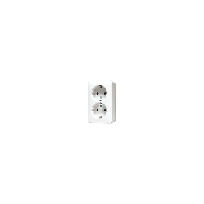 Jung 6020 A WW AP-Steckdose 2f — image 1