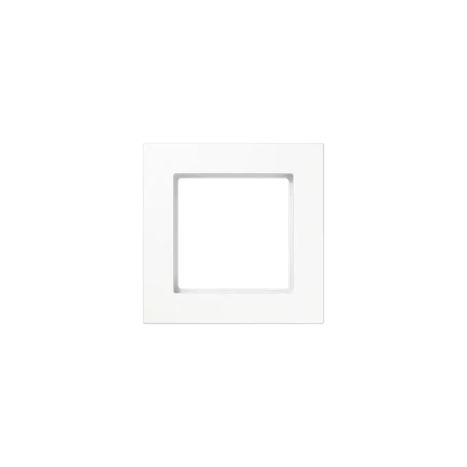 Jung A5581BFWW Rahmen 1f. bruchsicher f.waager. u.senkr.komb. — image 1
