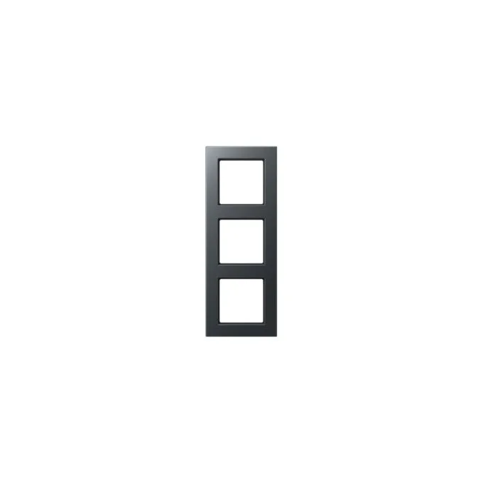Jung A5583BFANM Rahmen 3f. bruchsicher f.waager. u.senkr.komb. — image 1