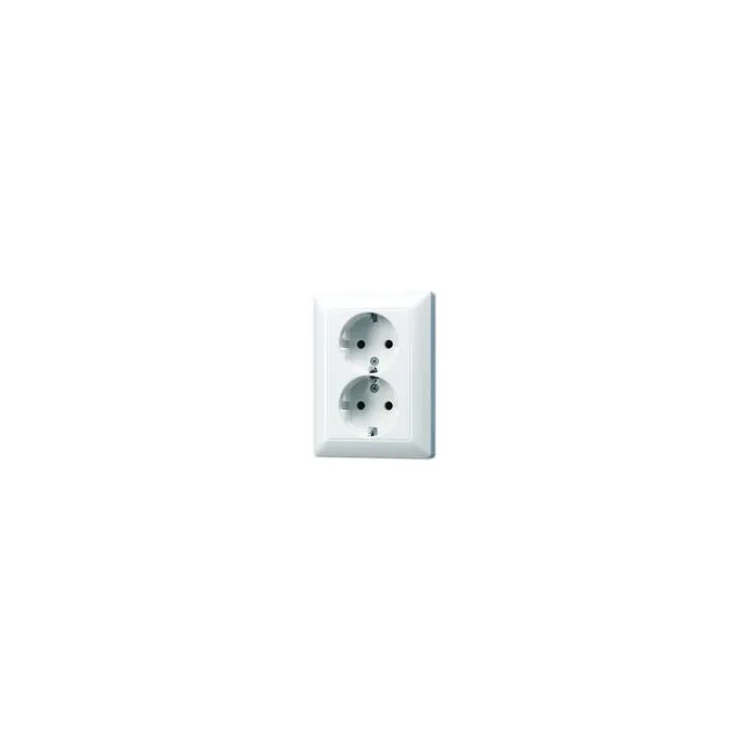 Jung AS 5020 U WW UP-Steckdose 2f für 1 UP-Dose — image 1