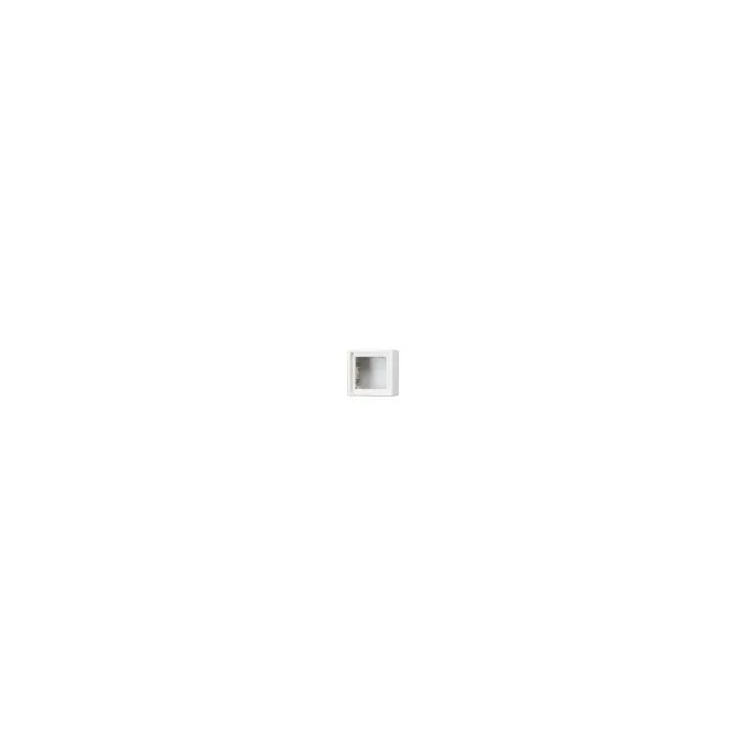 Jung LS 581 A WW Aufputz-Kappe 1fach 81x81x47mm alpinweiss — image 1