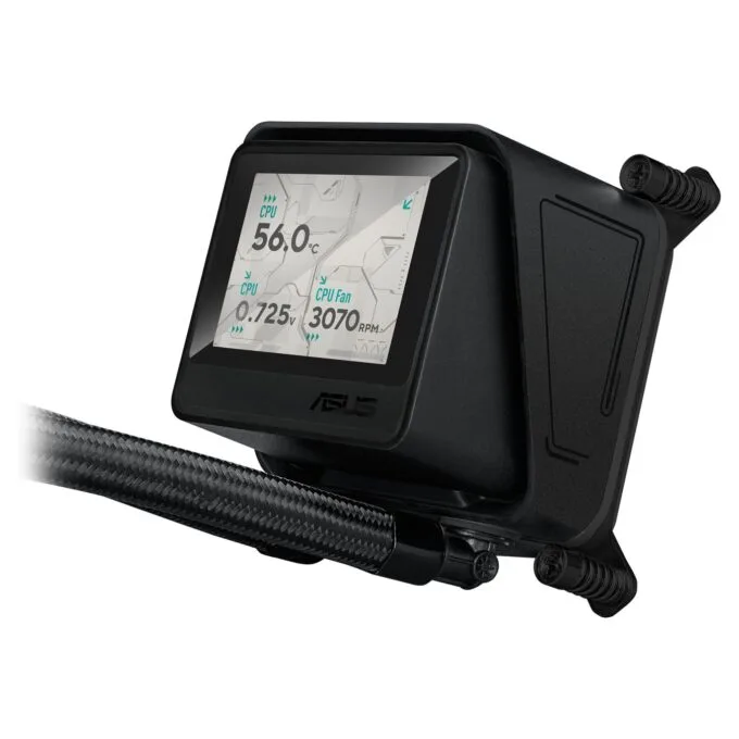 K ASUS MAX GAMING LC 360 ARGB LCD Black Komplettwasserkühlung für CPUs — image 7