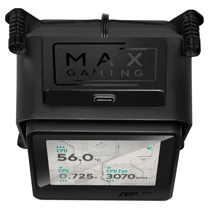 K ASUS MAX GAMING LC 360 ARGB LCD Black Komplettwasserkühlung für CPUs — image 9