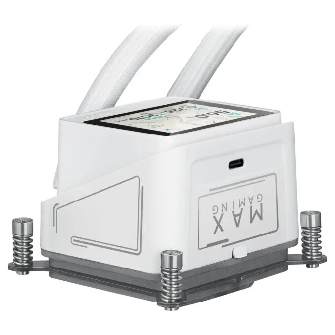 K ASUS MAX GAMING LC 360 ARGB LCD White Komplettwasserkühlung für CPUs — image 5