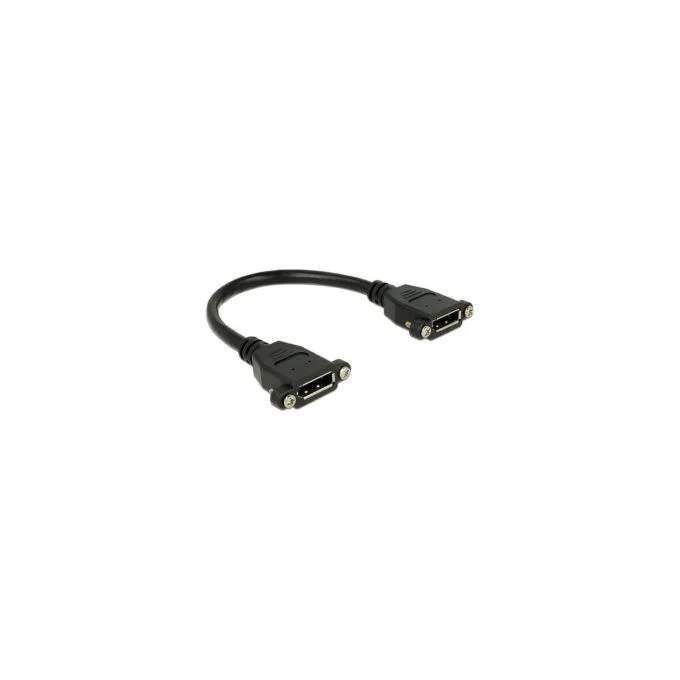 Kabel DisplayPort 1.2 Buchse to DisplayPort Buchse zum Einbau 4K 60 Hz 0.25 m — image 2