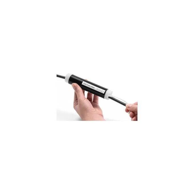 Kaltschrumpfschlauch 45 mm x 130 mm 2 Stück schwarz — image 3