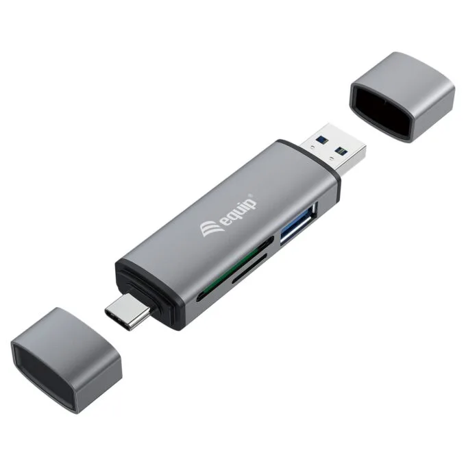 Kartenleser USB-A3.0 USB-C3.2 MicroSD SD 5Gbps — image 1