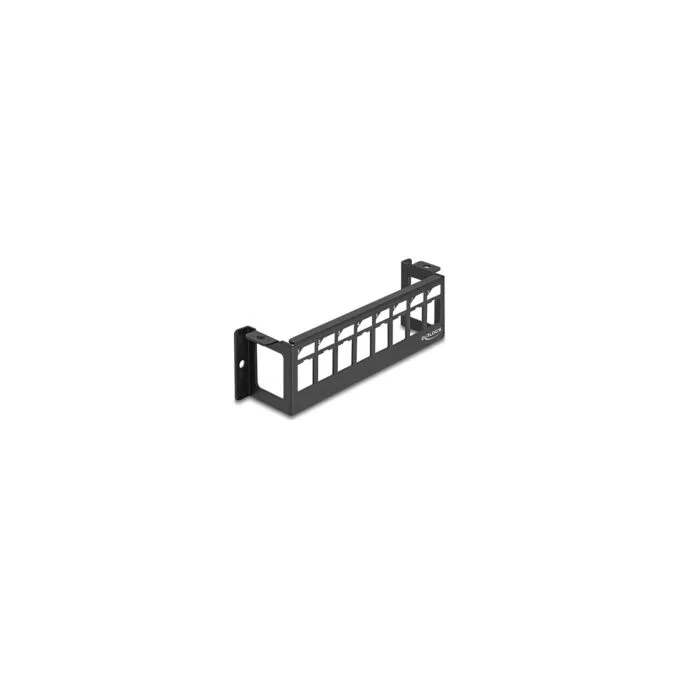 Keystone Halterung 8 Port Panel Aufbau horizontal — image 1