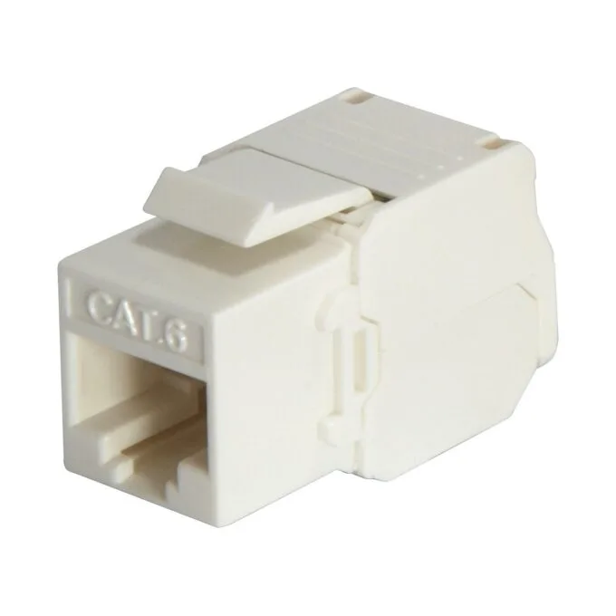 Keystone Jack ungeschirmt Cat6 LSA wzf.8Stk sw — image 2