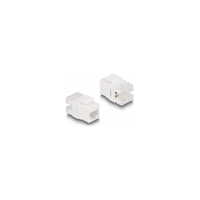 Keystone LSA Set mit Auflegehalterung RJ45 RJ11 Cat.6 schwarz — image 5