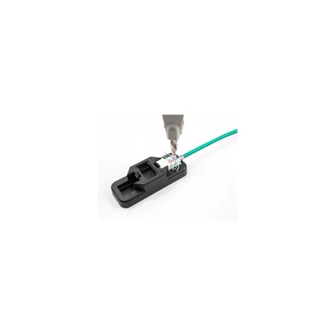 Keystone LSA Set mit Auflegehalterung RJ45 RJ11 Cat.6 schwarz — image 7