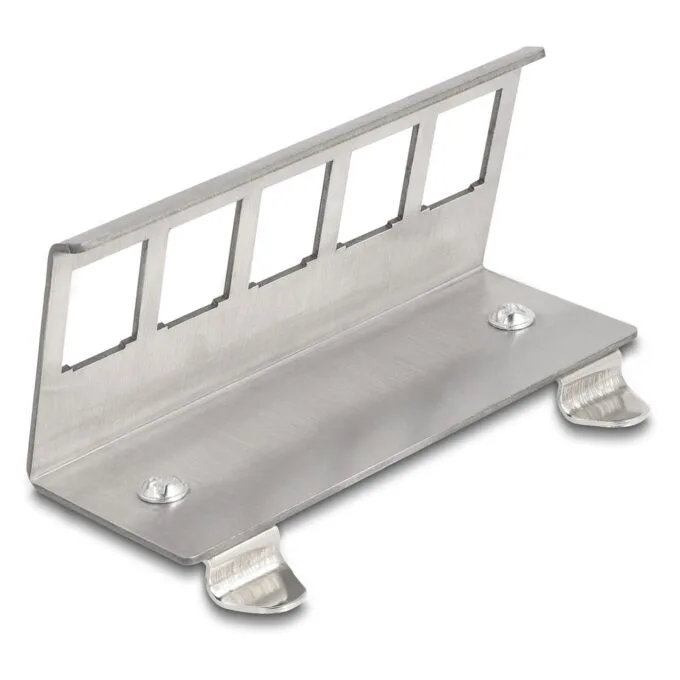 Keystone Metall Halterung 5 Port für Hutschiene — image 2