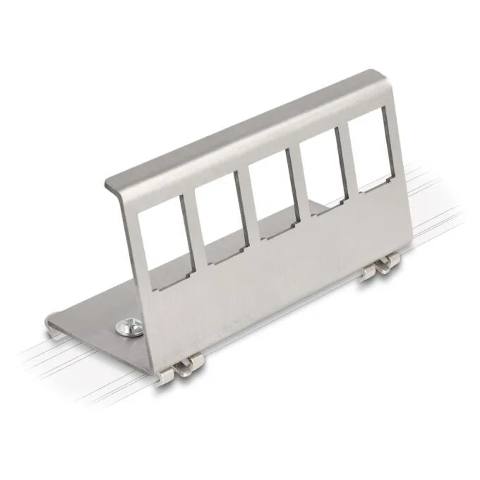 Keystone Metall Halterung 5 Port für Hutschiene — image 1