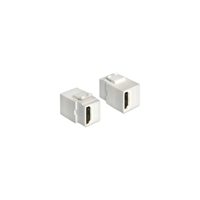 Keystone Modul HDMI Buchse to HDMI Buchse weiß — image 1