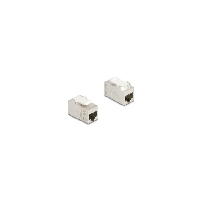 Keystone Modul Kupplung RJ45 Buchse zu RJ45 Buchse Cat.6A geschirmt — image 1