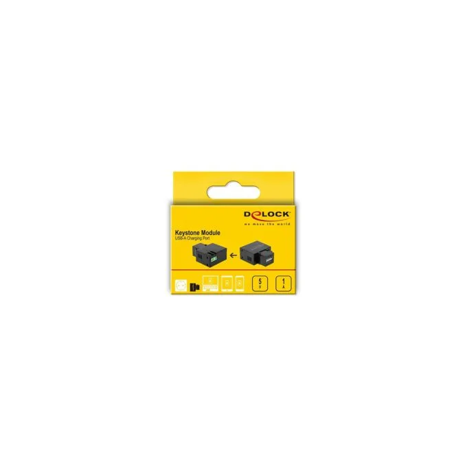 Keystone Modul mit USB Typ-A Ladebuchse 5 W schwarz — image 3