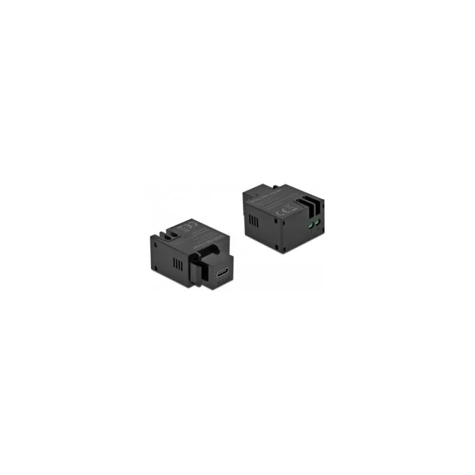 Keystone Modul mit USB Type-CTM Ladebuchse 2.1 A schwarz — image 2