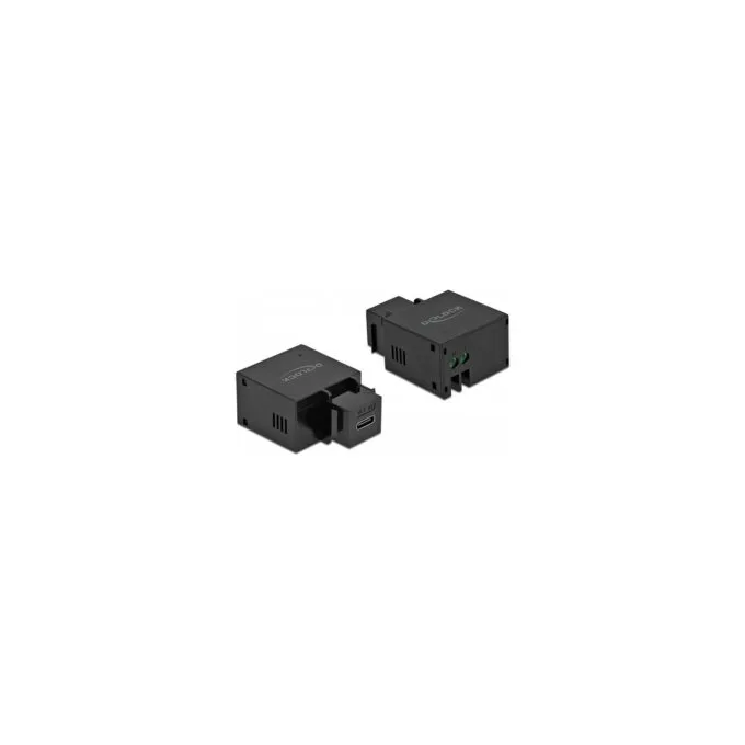 Keystone Modul mit USB Type-CTM Ladebuchse 2.1 A schwarz — image 1