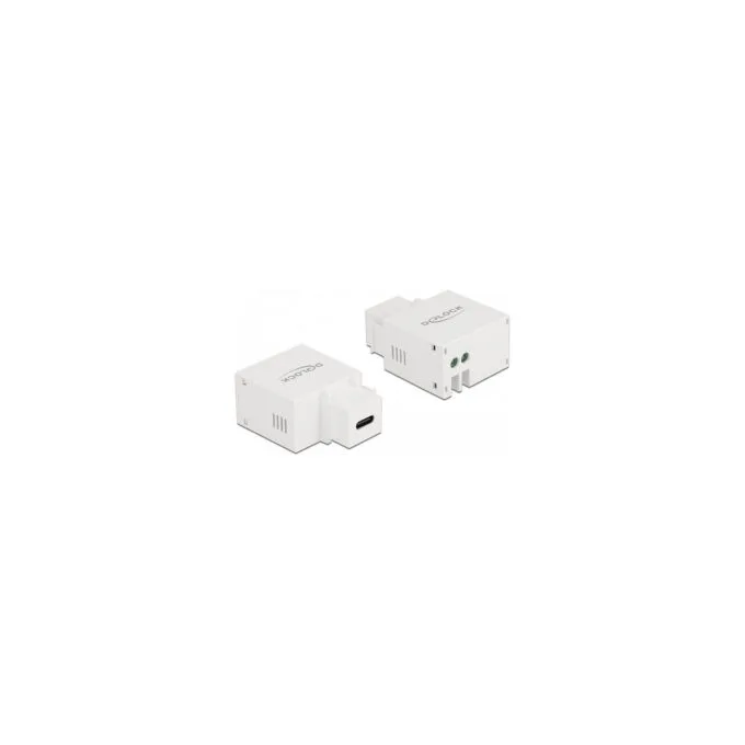 Keystone Modul mit USB Type-CTM Ladebuchse 2.1 A weiß — image 1