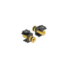 Keystone Modul Polklemme to Gewindebuchse schwarz schwarz