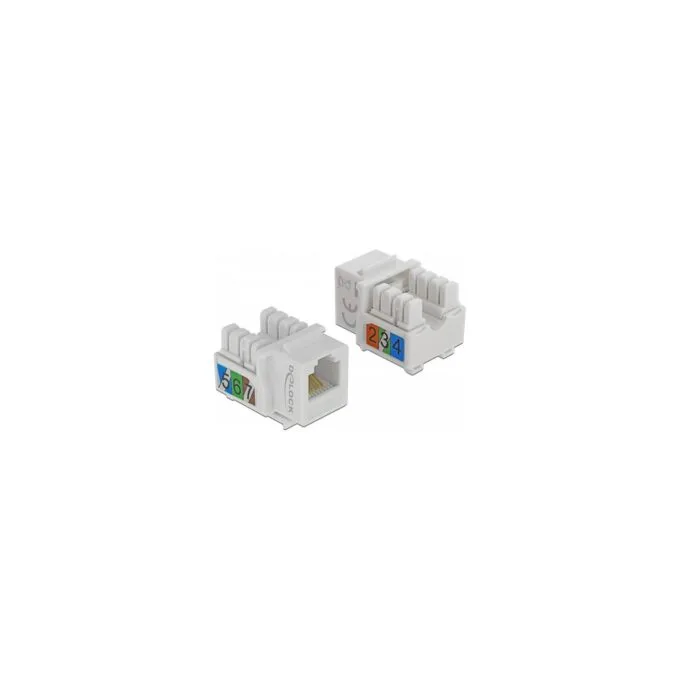 Keystone Modul RJ12 Buchse to LSA Cat.3 UTP weiß — image 1