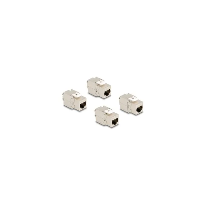 Keystone Modul RJ45 Buchse Cat.6A STP 4 Stück — image 1