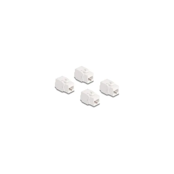 Keystone Modul RJ45 Buchse Cat.6A UTP 4 Stück — image 1