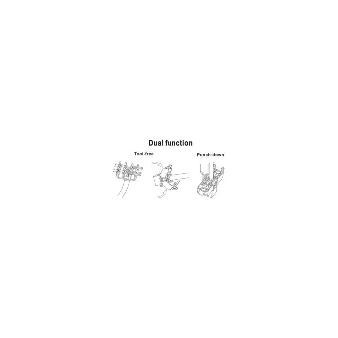 Keystone Modul RJ45 Buchse to LSA Cat.6A STP 24 Stück — image 2