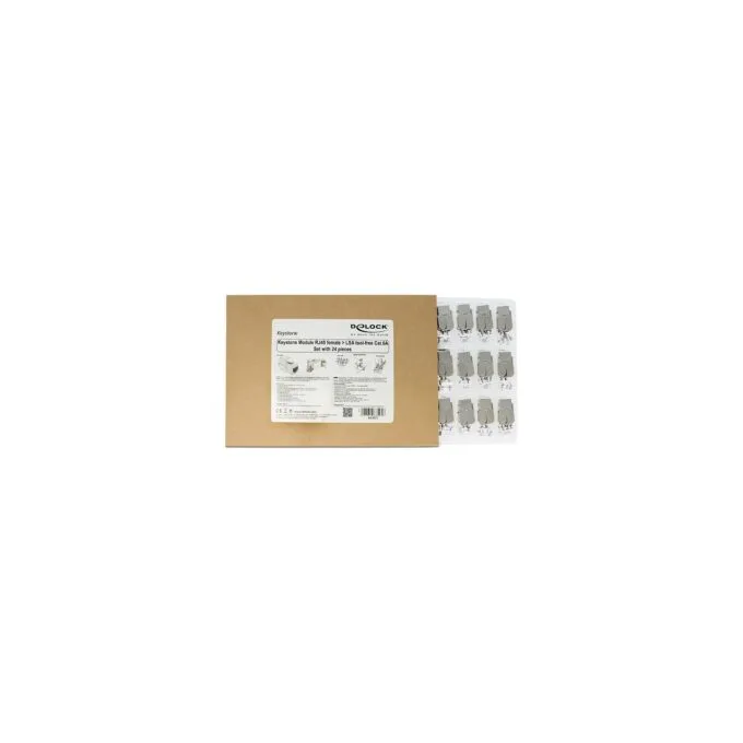 Keystone Modul RJ45 Buchse to LSA Cat.6A STP 24 Stück — image 4