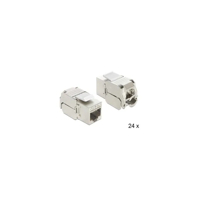 Keystone Modul RJ45 Buchse to LSA Cat.6A STP 24 Stück — image 1