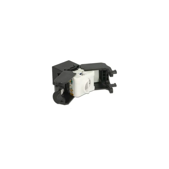 Keystone Modul RJ45 Buchse to LSA Cat.6A UTP schwarz — image 2