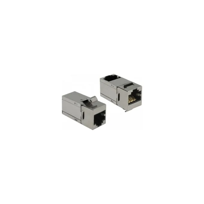 Keystone Modul RJ45 Buchse to RJ45 Buchse Cat.6 90° — image 2