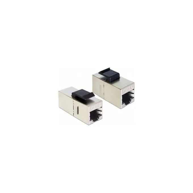 Keystone Modul RJ45 Buchse to RJ45 Buchse Cat.6 kompakt 25 Stück — image 1